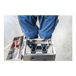 Munk Sicherheits-Stufen-Stehleiter 2x4 Stufen