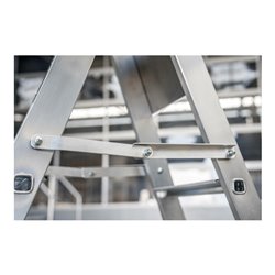 Munk Sicherheits-Stufen-Stehleiter 2x4 Stufen