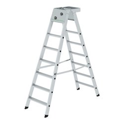 Munk Sicherheits-Stufen-Stehleiter 2x6 Stufen