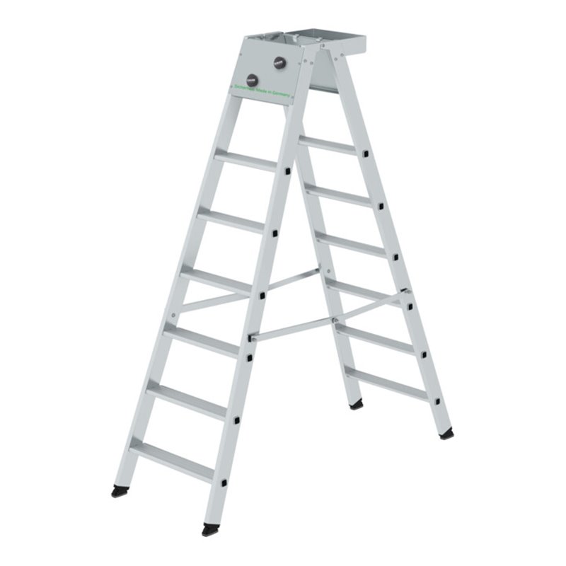 Munk Sicherheits-Stufen-Stehleiter 2x6 Stufen