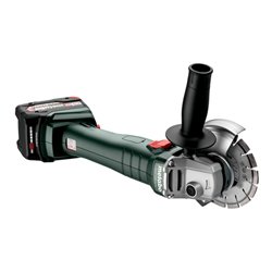 Metabo Akku-Winkelschleifer W 18 L 9-125 Quick metaBOX 165 L 18V 2x5.2Ah Li-Power + ASC 55