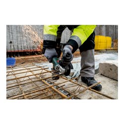 Metabo Akku-Winkelschleifer W 18 L 9-125 Quick metaBOX 165 L 18V 2x5.2Ah Li-Power + ASC 55