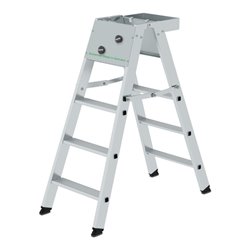 Munk Sicherheits-Stufen-Stehleiter 2x3 Stufen