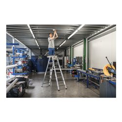 Munk Sicherheits-Stufen-Stehleiter 2x3 Stufen