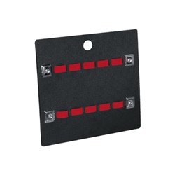 Hünersdorff Werkzeugpaneel für BoxOnBox 471322 abnehmbar, für Boden, schwarz