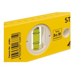 STABILA Wasserwaage Type 80 M Installation,mit Seltenerd-Magnetsystem und Markierungshilfen