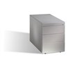 C+P Rollcontainer Asisto H570xB430xT800mm weißaluminium, 37kg