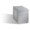C+P Rollcontainer Asisto H570xB430xT800mm weißaluminium, 44kg