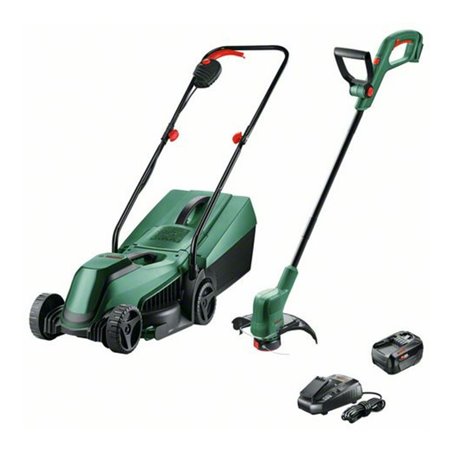 Bosch Akku-Rasenmäher 18V Lawncare Set
