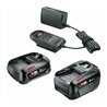 Bosch Systemzubehör 18 Volt Lithium-Ionen Starter-Set 18V (2.0 Ah + 4.0 Ah + AL 18V-20)
