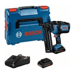 Bosch Akku-Nagler GNH 18V-64 M: 2x Akku ProCORE18V 4,0Ah, L-BOXX