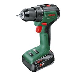 Bosch Akku-Zweigang-Bohrschrauber UniversalDrill 18V-60: 1 Akkupack PBA 18V 2,0Ah W-B