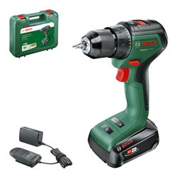 Bosch Akku-Zweigang-Bohrschrauber UniversalDrill 18V-60: 1 Akkupack PBA 18V 2,0Ah W-B