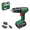 Bosch Akku-Zweigang-Schlagbohrschrauber EasyImpact 18V-40: 1Akkupack PBA 18V 1,5Ah W-A