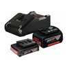 Bosch Starter-Set: 1x GBA 18V 2,0Ah + 1x GBA 18V 4,0Ah + GAL 18V-40