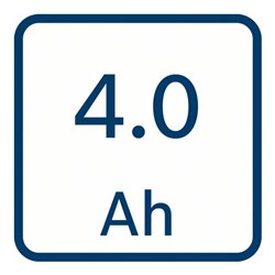 Bosch Starter-Set: 1x GBA 18V 2,0Ah + 1x GBA 18V 4,0Ah + GAL 18V-40