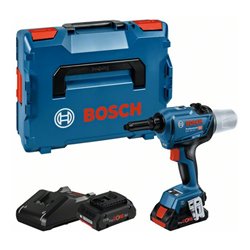 Bosch Akku-Nietpistole GRG 18V-16 C: 2 Akkus ProCORE18V 4,0Ah, L-BOXX