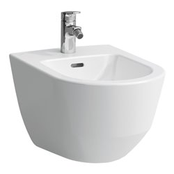 Laufen Wandbidet LAUFEN PRO 1-HL Eckventile innenliegend weiß