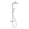 hansgrohe Showerpipe Croma E 280x170mm, mit Thermostat, 1jet, chrom