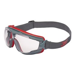 Vollsichtschutzbrille GoggleGear™ GG501V EN 166 Rahmen grau,Gläser klar 10St./VE