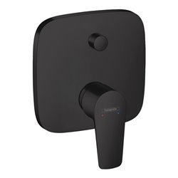 hansgrohe Fertigmontageset Talis E UP-Wannen-Einhebelmischer, mattschwarz