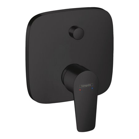 hansgrohe Fertigmontageset Talis E UP-Wannen-Einhebelmischer, mattschwarz