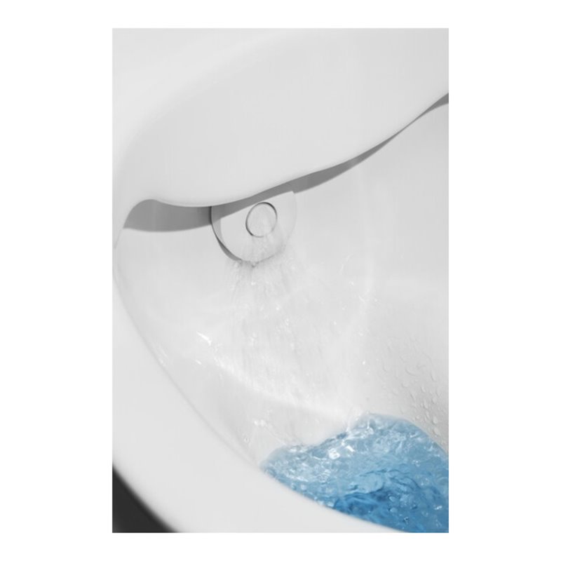 Laufen Wand-Dusch-WC CLEANET NAVIA tief 4,5/3 l spülrandl 370x580mm we LCC