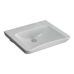 VitrA Waschtisch CONFORMA 600x545/510mm o HL o Überlaufloch weiß