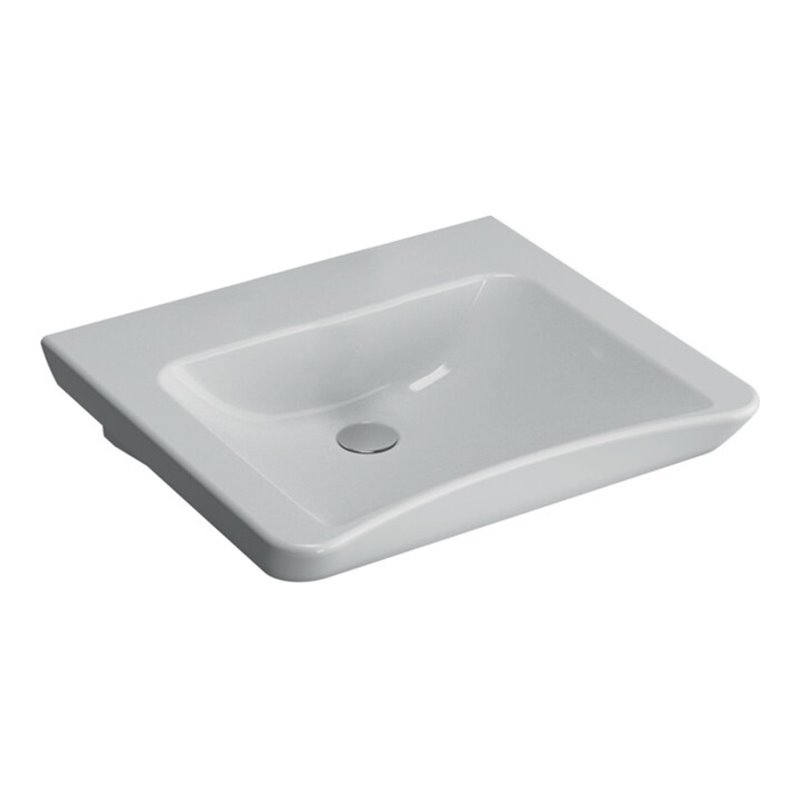 VitrA Waschtisch CONFORMA 600x545/510mm o HL o Überlaufloch weiß
