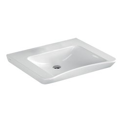 VitrA Waschtisch CONFORMA 650x560/520mm o HL o Überlaufloch weiß