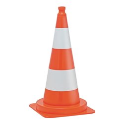 Leitkegel H.745mm stapelbar G.3,4 kg,40x40cm