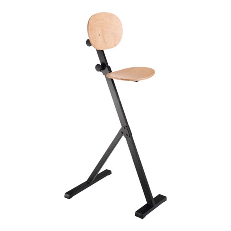 Stehhilfe Ergo-Plus Buche Sitz-H.550-900mm STA schwarz KAPPES