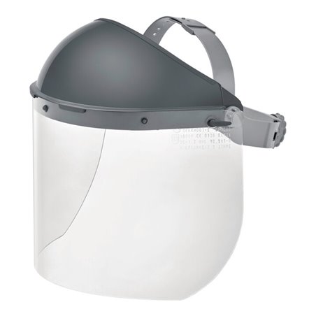 Elektriker Gesichtsschutz GFKKH001-E PC,klar 460x200x1,5mm EN 166,EN 170,GS-ET29