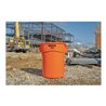 Mehrzwecktonne orange 167l PE Außen-Ø610xH800mm RUBBERMAID