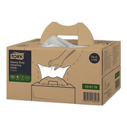 Putztuch TORK 530176 L238xB338ca.mm grau 1-lagig,ungeprägt TORK