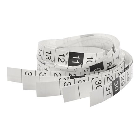 Kalenderstreifen f.Jahresübersicht 2024 selbstkl.MAGNETOPLAN