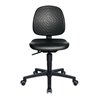 Arbeitsdrehstuhl TEC 40 Rl.Polyurethanschaum schwarz 410-540mm TOPSTAR