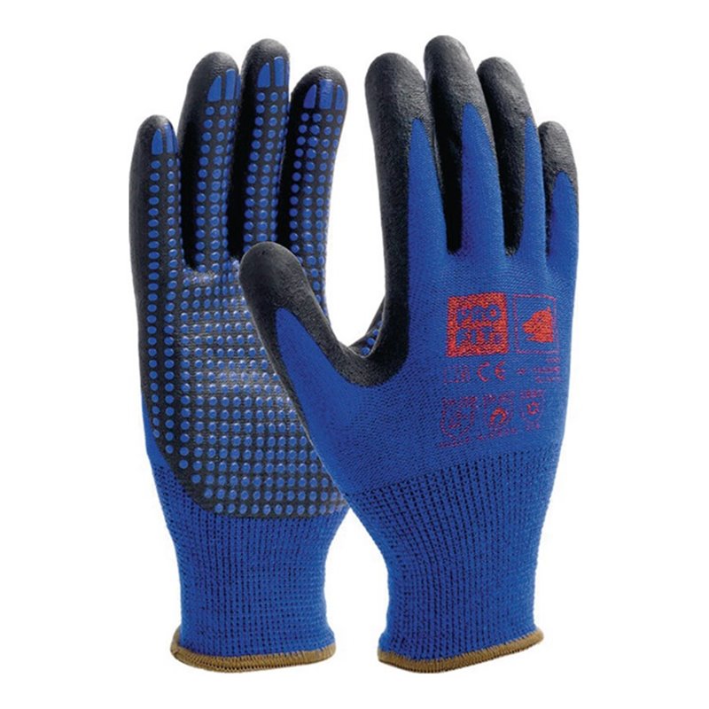Nitril-Feinstrickhandschuh NI-Thermo Gr.9 blau EN388,EN407,EN511 PSA II PRO FIT