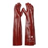 Chemikalienschutzhandschuh Pirat Gr.10 rotbraun PVC EN388,EN ISO374-1 PSAIII
