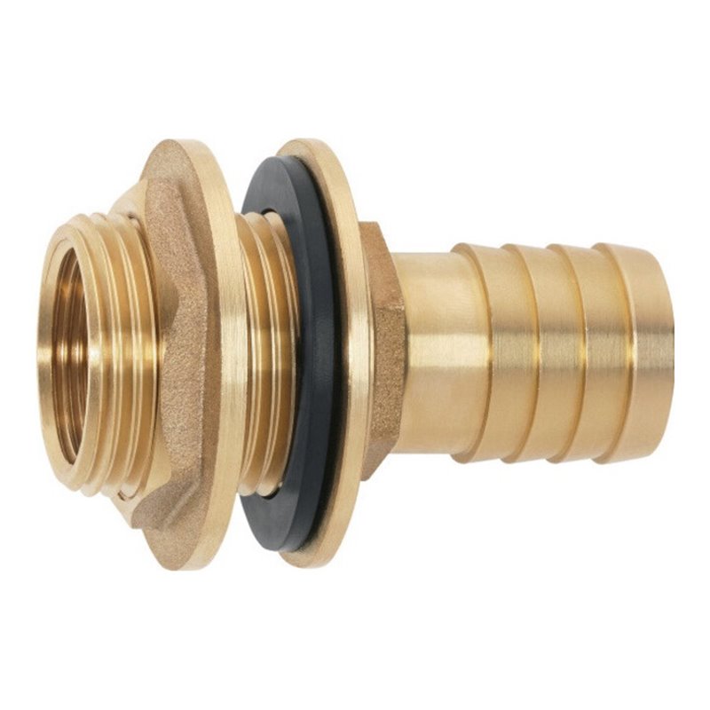 GEKA Regentonnenanschluss Set 1 Zoll 90 Grad MS Schl.-Gr.25mm IG 3/4 Zoll GEKA