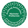 Mehrjahresprüfplakette D.30mm Prüfung bestanden 23-28 Folie