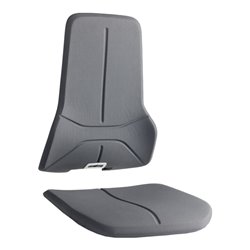 Wechselpolster Supertec-Gewebe schwarz f.Sitz u.Rückenlehne BIMOS