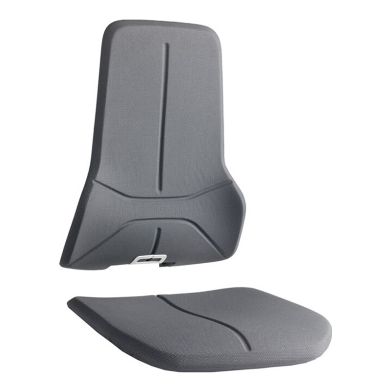 Wechselpolster Supertec-Gewebe schwarz f.Sitz u.Rückenlehne BIMOS