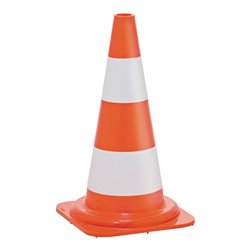 Leitkegel H.505mm stapelbar G.1,05 kg,28,5x28,5cm