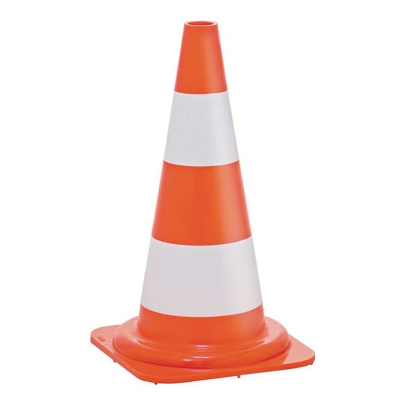 Leitkegel H.505mm stapelbar G.1,05 kg,28,5x28,5cm