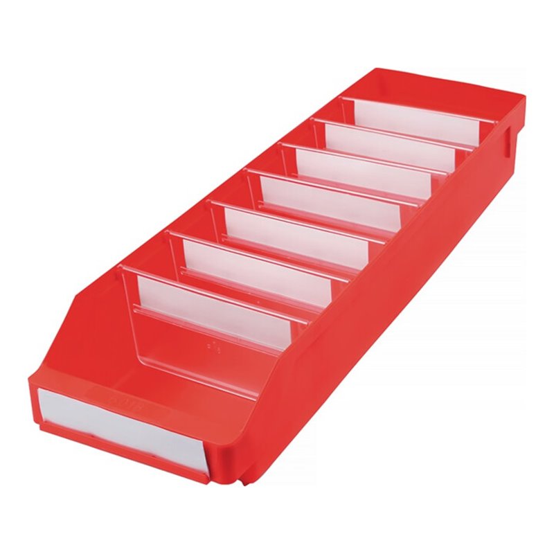 Regalkasten L600xB180xH95mm rot PP