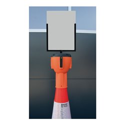 Schildtafelaufsatz Zub.zu Leitkegelaufsatz