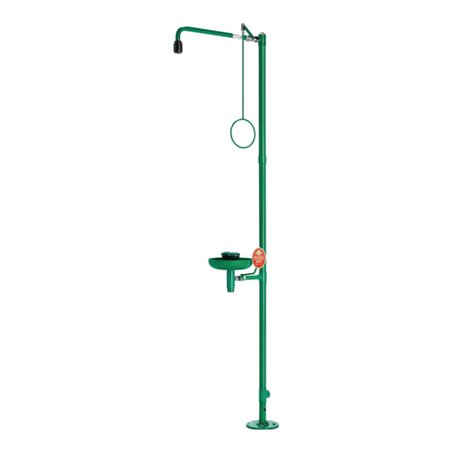 Notdusche ClassicLine m.Augendusche m.Auffangbecken Bodenmont.Anschl.3/4 IG Zoll