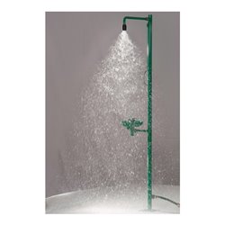 Notdusche ClassicLine m.Augendusche m.Auffangbecken Bodenmont.Anschl.3/4 IG Zoll