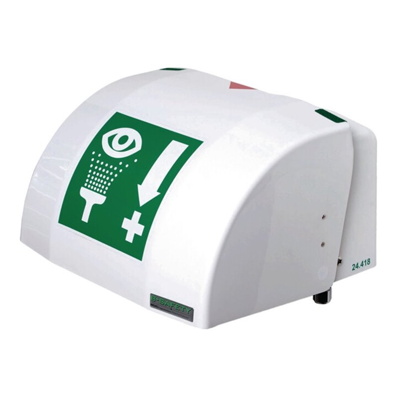 Augendusche PremiumLine m.Auffangbecken+Abdeck.Wm.3/8 AG Zoll B-SAFETY